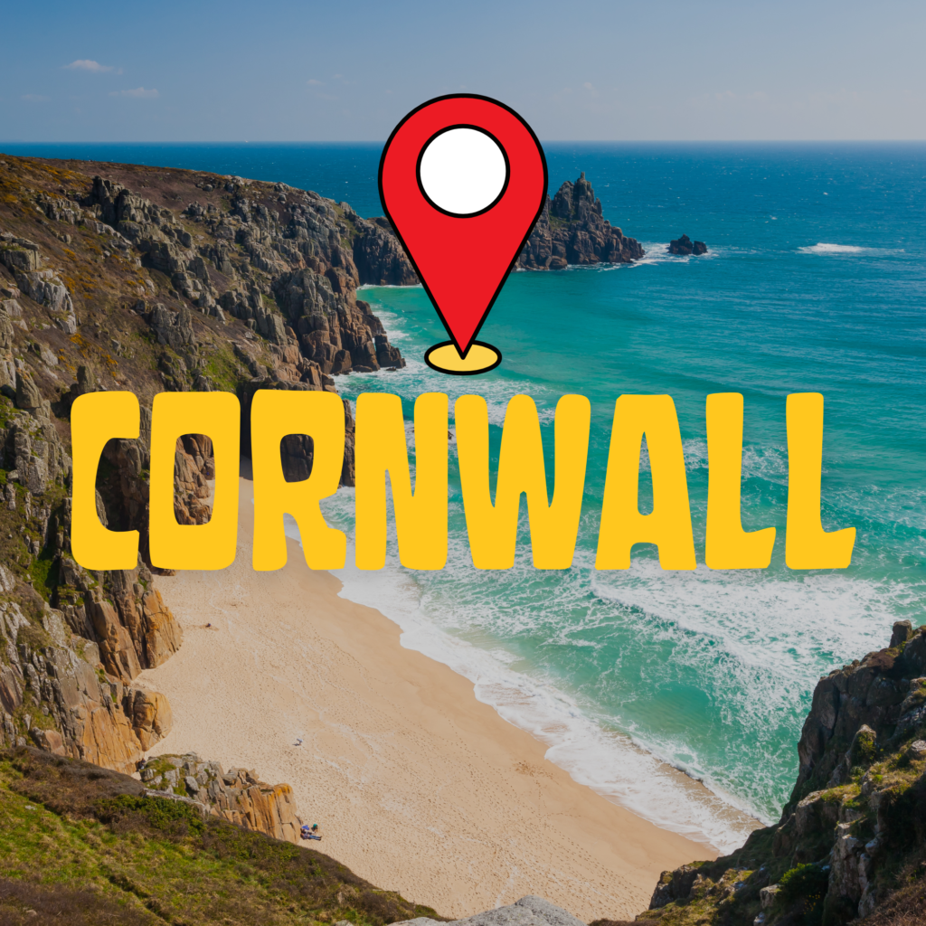 Cornwall Travel Map | Barts Away