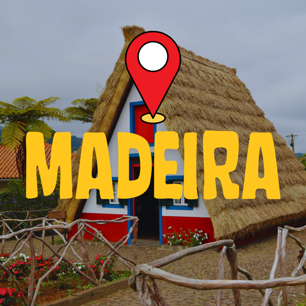 Madeira Travel Map | Barts Away