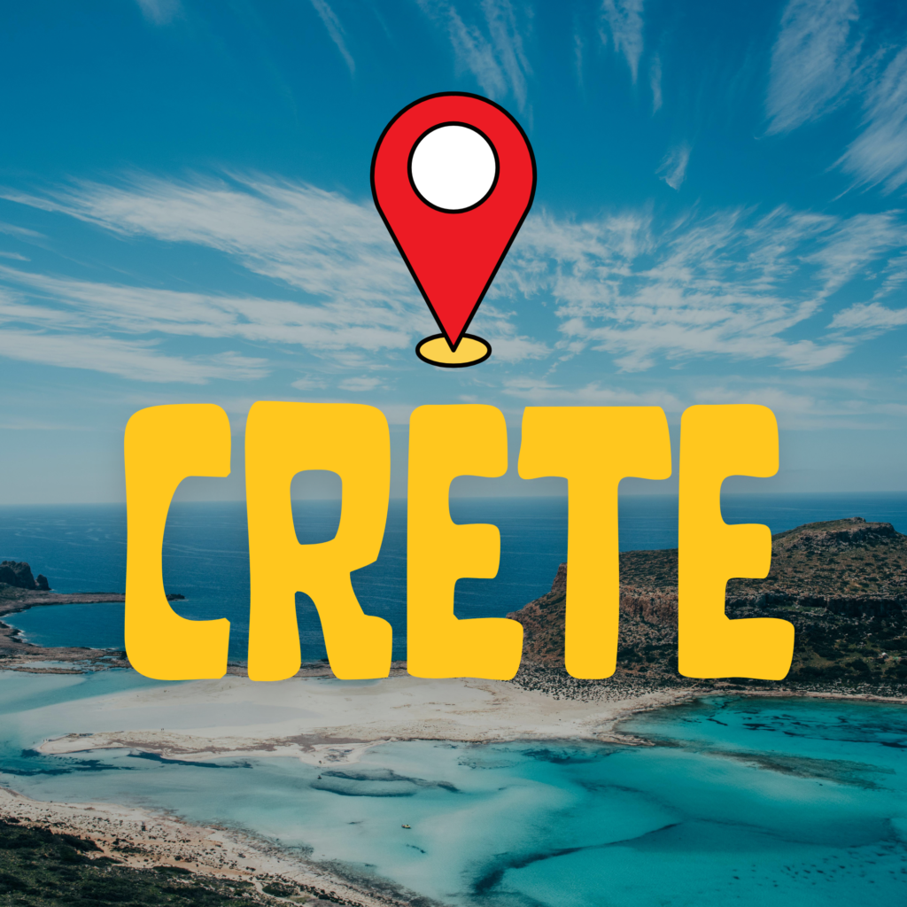 Crete Travel Map | Barts Away